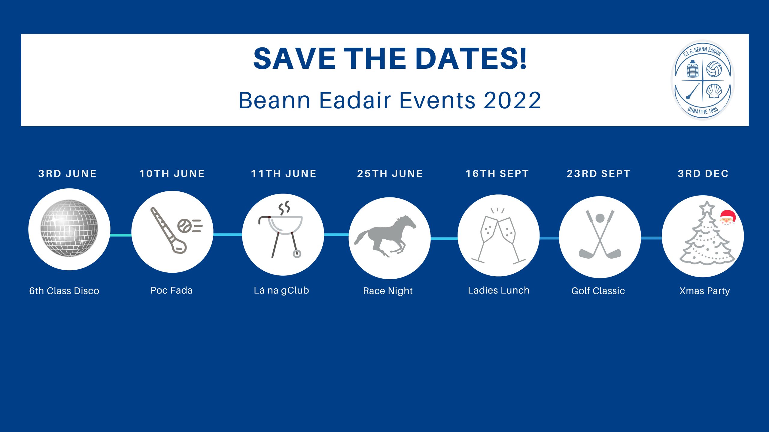 Beann Eadair Events 2022